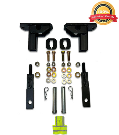 Mount Brackets Set for Herd GG-MTK-32 PK26 Front Bumper Deer Guard 2022+ Peterbilt 579