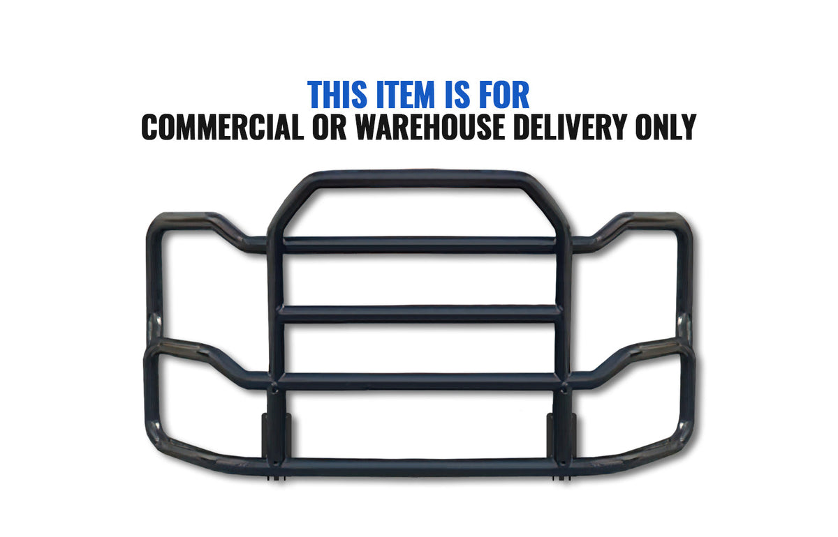 Grille Guard Large Black with Lights 2010+ Kenworth T700