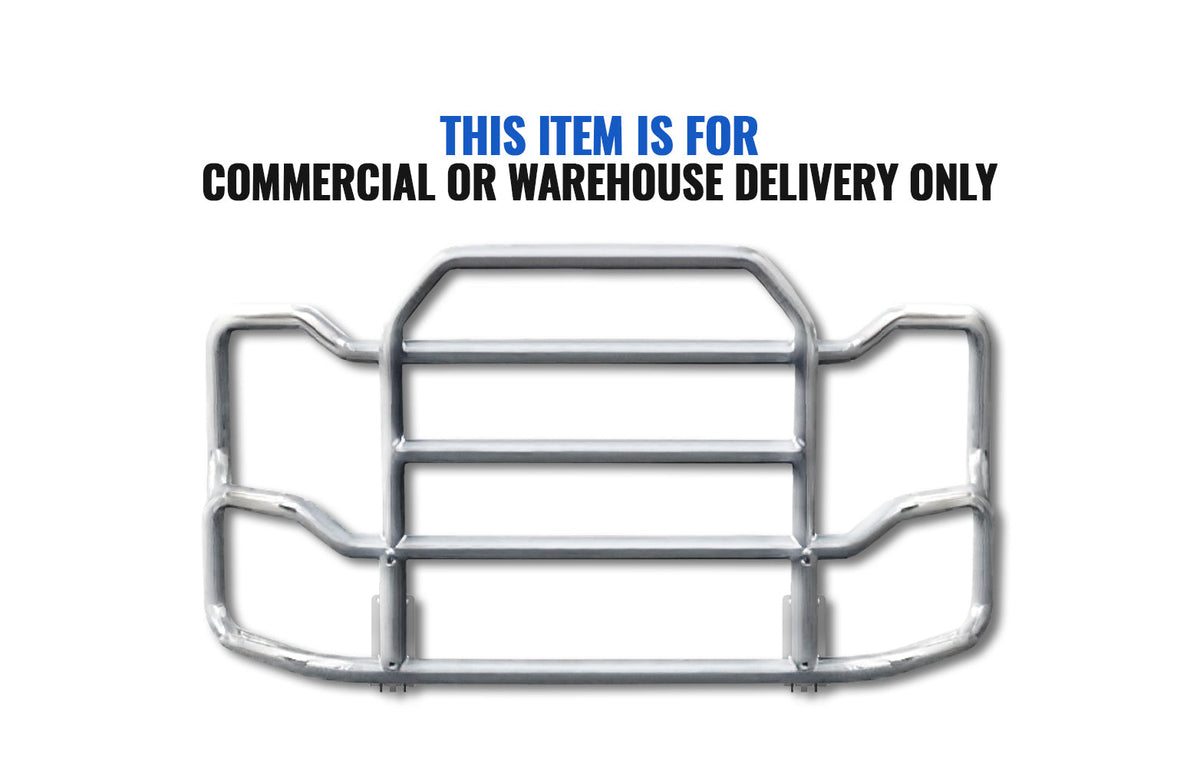 Grille Guard Large Chrome with Lights 2010+ Kenworth T700