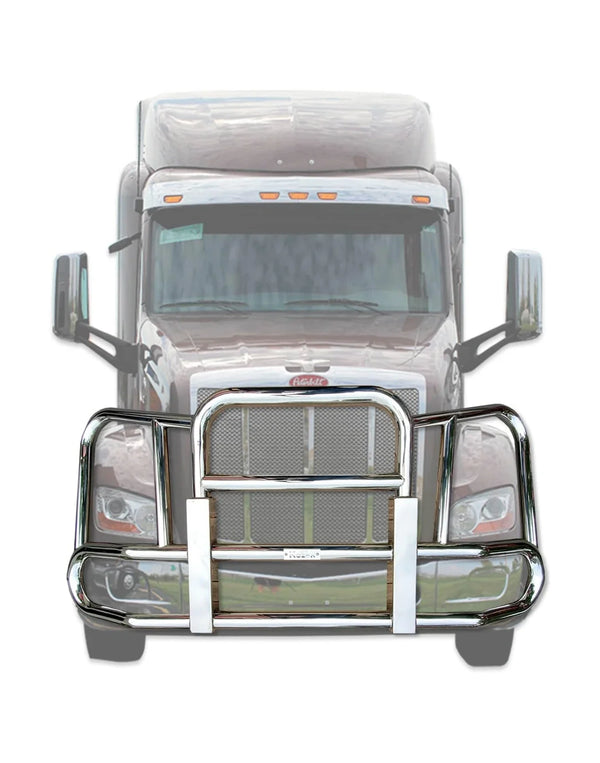 Front Grille Bumper Guard Large Square 2013-2021 Peterbilt 579