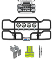 Grille Deer Guard Black (No Fog, only Steel Bumper) 2018+ Mack Anthem