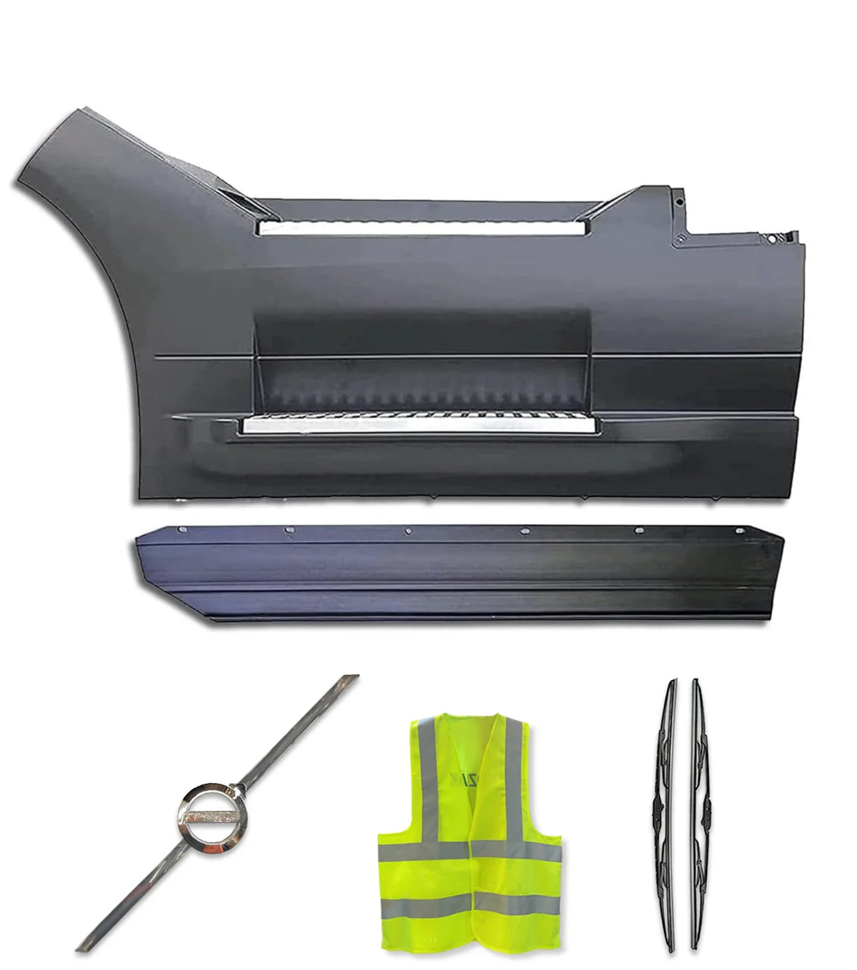 Fairing Panel Front Step with Rubber Stripe Driver 2018+ Volvo VNL