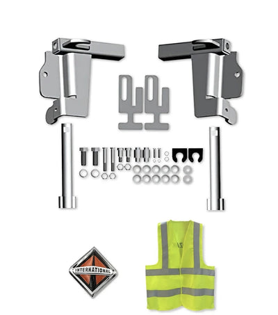 Guard Brackets Mounting Hardware Set International Prostar