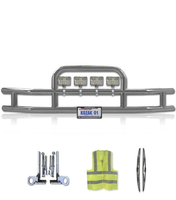 Front Grille Guard Round Kenworth T660