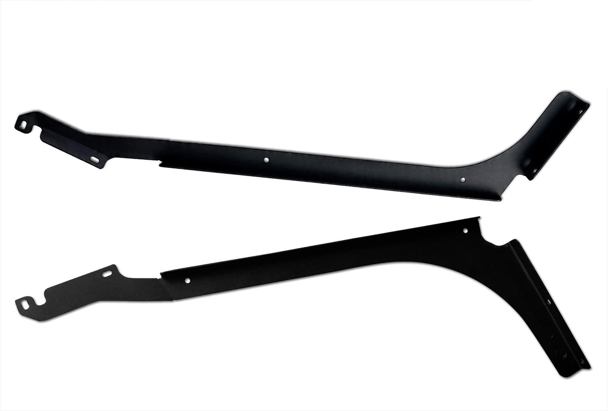Top Upper & Lower Wind Cab Fairing Support Brackets 1L 2L Set Driver 2018-2024 Volvo VNL