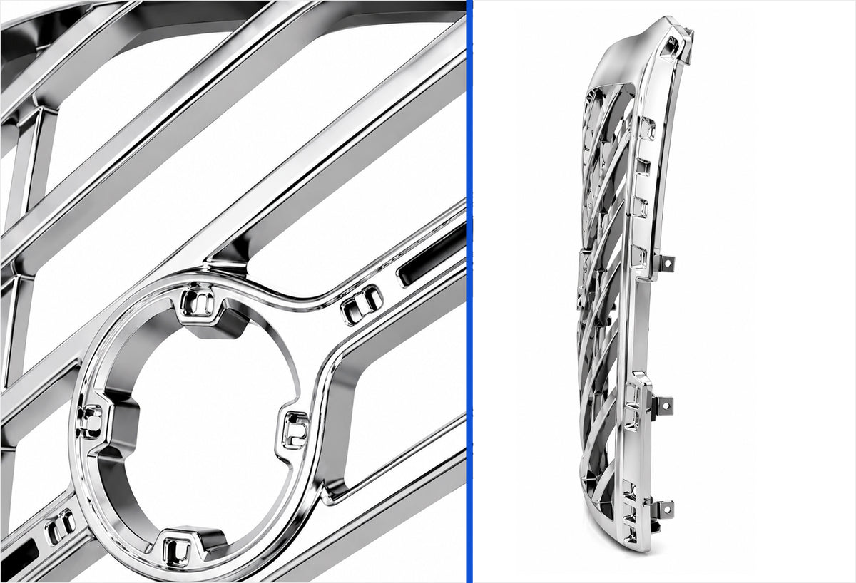 Front Platnum Chrome Grille 2025+ Volvo VNL New