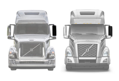 Door Mirror Cover Black Driver 2004-2024 Volvo VNL VNM VNX