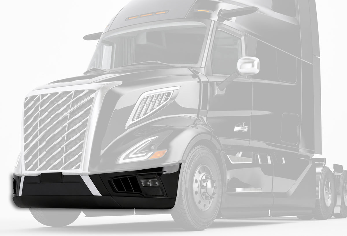 Front Bumper Assembly with Black Center 2025+ Volvo VNL New