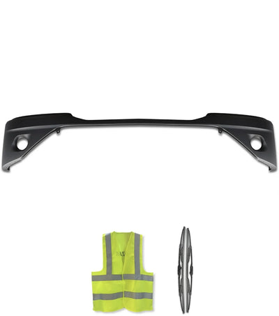 Bumper Covers Black Plastic with Fog Hole Set 2022+ Kenworth T680