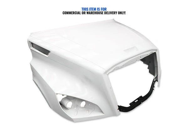Hood Shell Fiberglass 2018+ Freightliner Cascadia 116 126