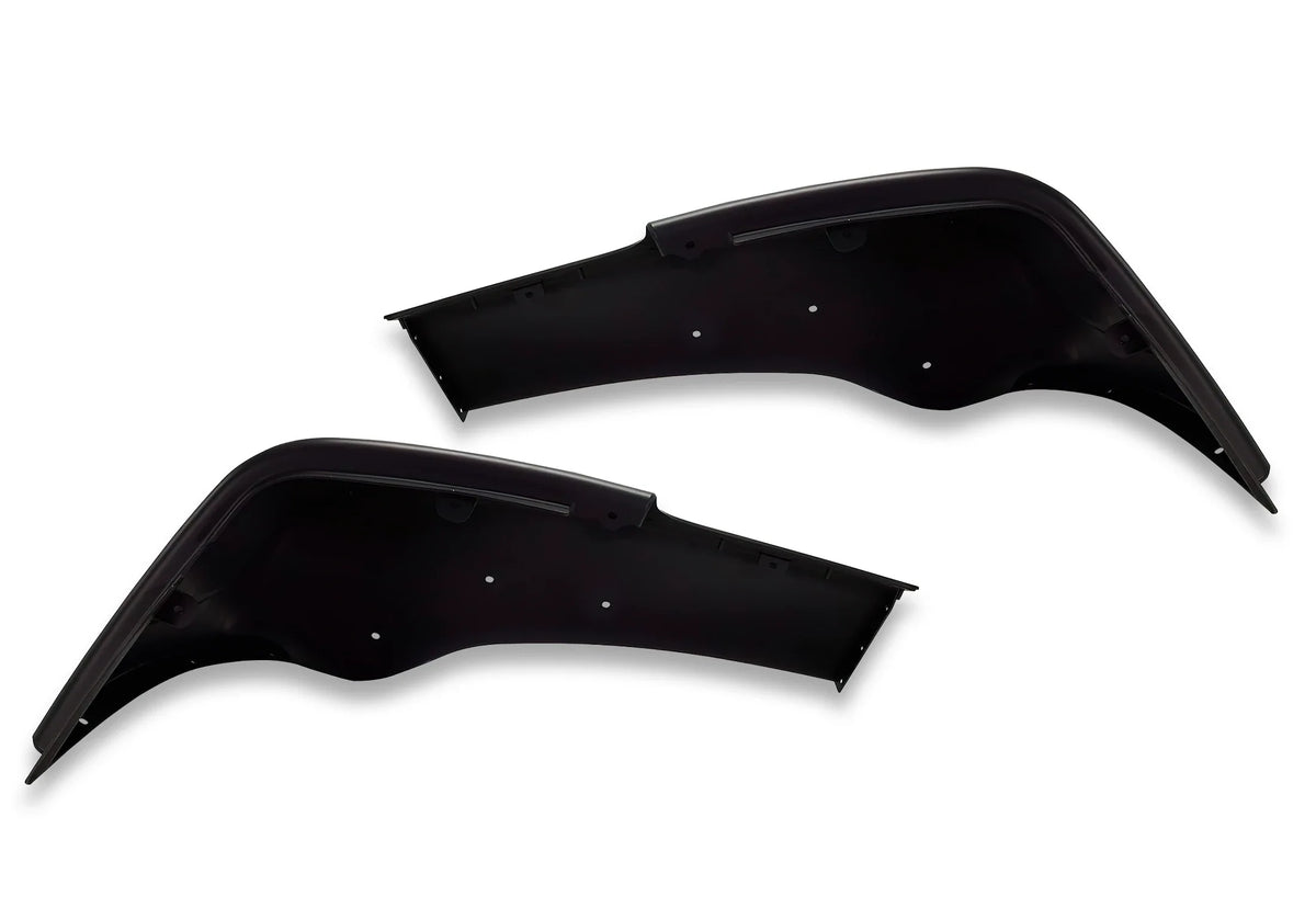 Bumper Corners With One Fog Hole Plastic Set 2005-2011 Freightliner Century 112 120