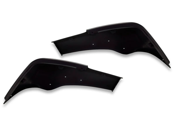 Bumper Corners With One Fog Hole Plastic Set 2005-2011 Freightliner Century 112 120