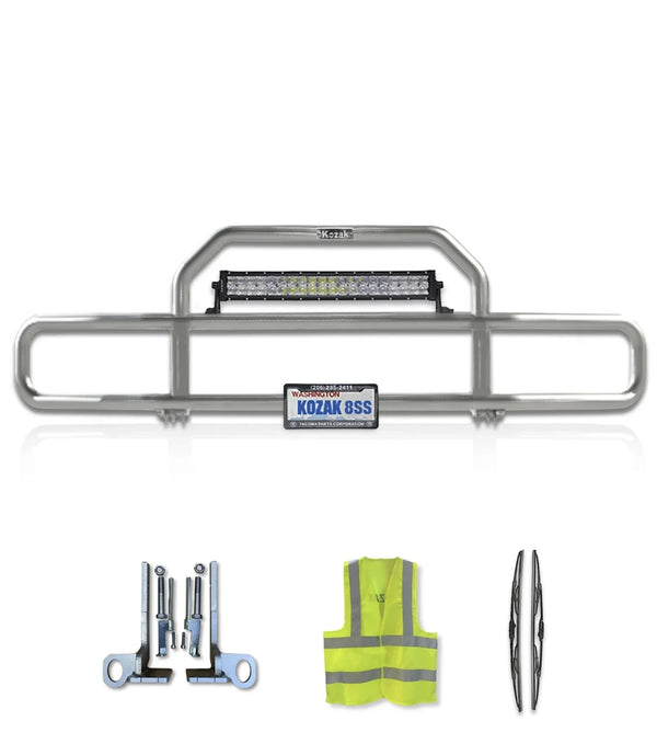 Front Grille Bumper Guard Chrome 2022+ Peterbilt 579 No Fog