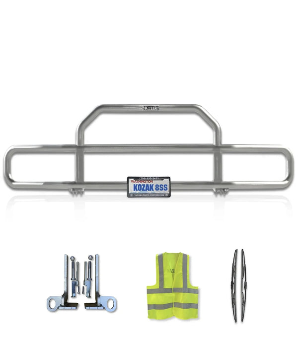 Front Grille Bumper Guard Chrome 2022+ Peterbilt 579 No Fog