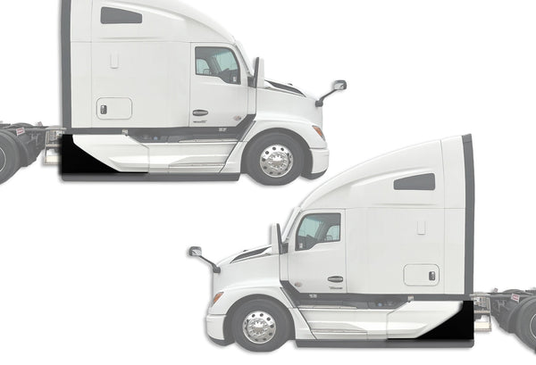 Side Fairing Panels - Partial Skin Set 2022+ Kenworth T680 Next Gen