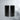 Door Mirror Covers Black Set International LT625
