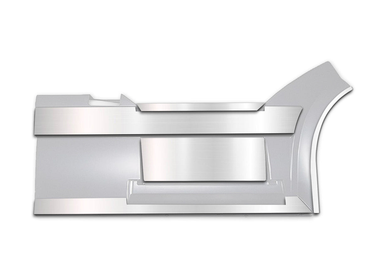 Front Panel Stripes Chrome Trim Set for Passenger Side (5R, 6R, 7R, 8R, 9R)  2004-2017 Volvo VNL