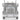 Headlights Bezels Chrome with 12" Clear/White LED Light Strip Bar 2 Pcs For Peterbilt 378 379 - 