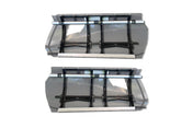 KOZAK Replacement Side Skirt Mounting Bracket for Fairing Skirt Panel Right & Left Side Compatible With Kenworth T680 2013-2021 Semi Truck PLUS Logo, 2x22" Windshield Wipers and KOZAK Vest