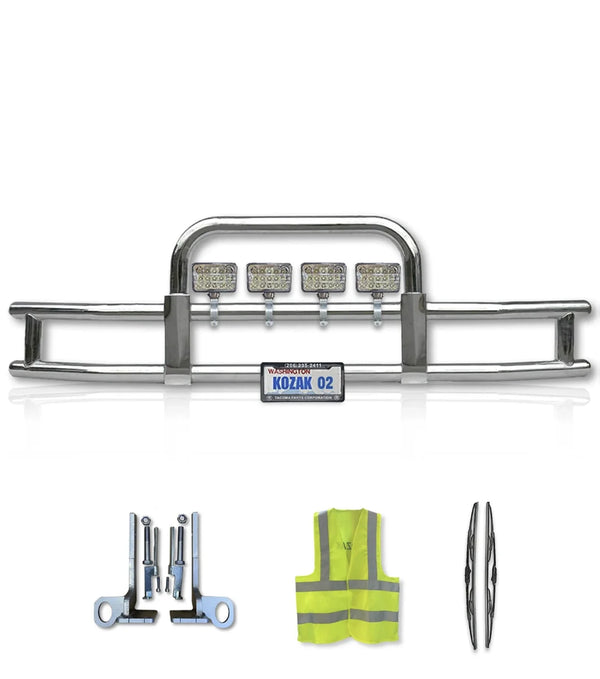 Front Grille Guard Square Kenworth 2012-2021 T680