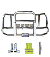 Front Grille Bumper Guard Large Square 2022+ Peterbilt 579 NO Fog