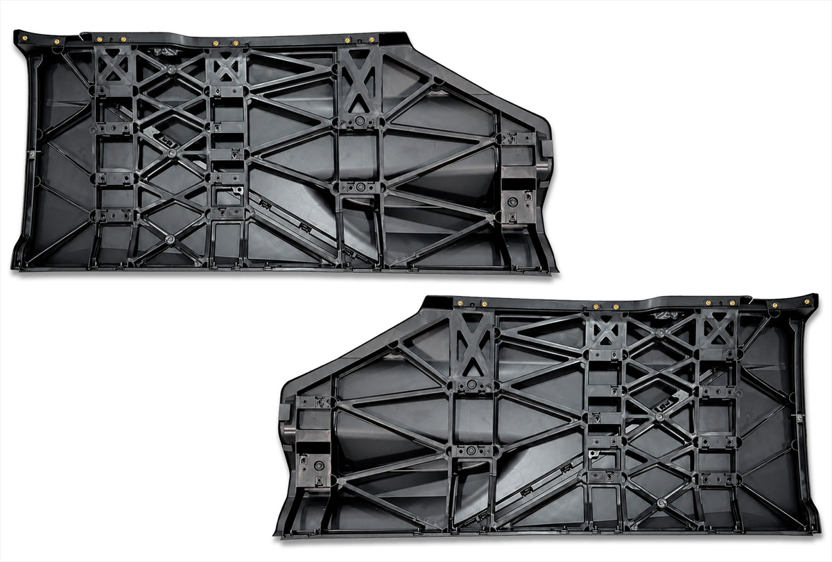 Side Fairing Panels - Center & Partial Skin w/Brackets & Extension Set 2022+ Kenworth T680