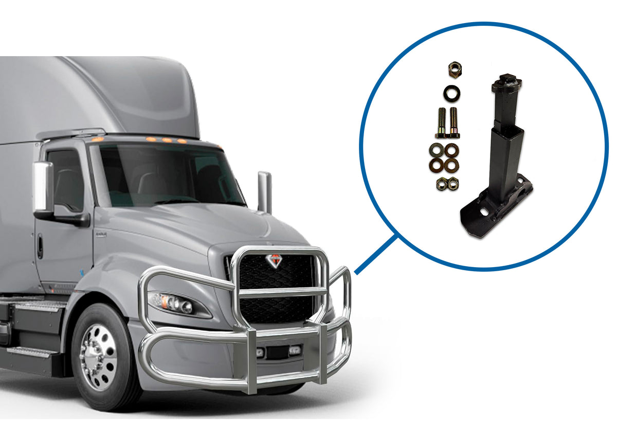 Mount Bracket for Herd GG-MTK-28 IN27 Deer Guard Driver 2007-2016 International Prostar