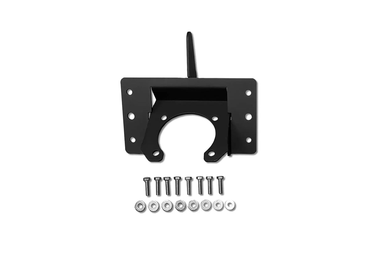 Kozak Chrome Plastic Bumper Extension Corner Left Side With Bracket for Kenworth T660 - 
