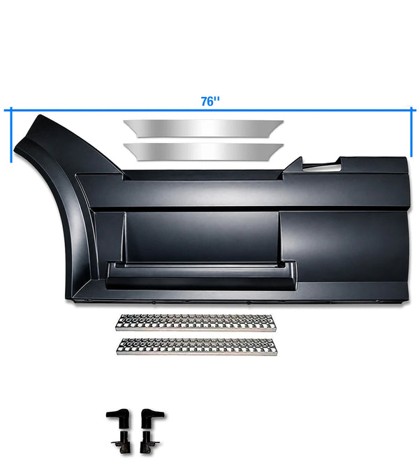 Juego de paneles de carenado para escalón delantero de 76" Lado del conductor Volvo VNL 2004-2017