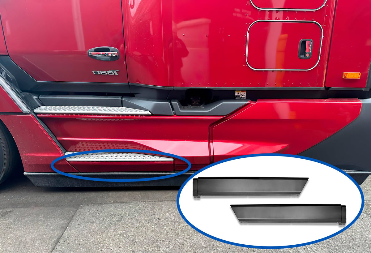 Under Step Door Fairing Panels Set 2022+ Kenworth T680 Next Gen
