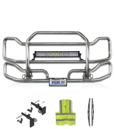 Front Grille Bumper Guard Large Chrome 2013-2021 Peterbilt 579