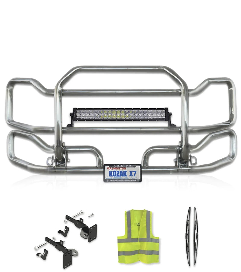 Front Grille Bumper Guard Large Chrome 2013-2021 Peterbilt 579