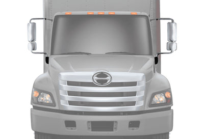 Door Mirrors Assembly Chrome Set 2008-2021 Hino 238 258 268 338