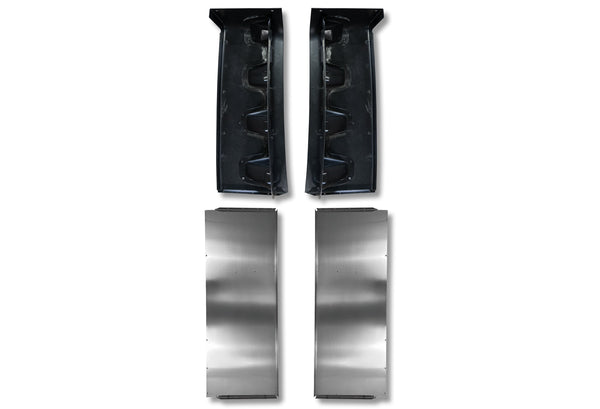 Cabin Sleeper Fairing Extenders Upper & Lower Full Set 2013-2021 Peterbilt 579