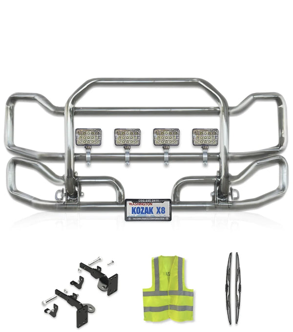 Front Grille Guard Large Chrome 2012-2021 Kenworth T680