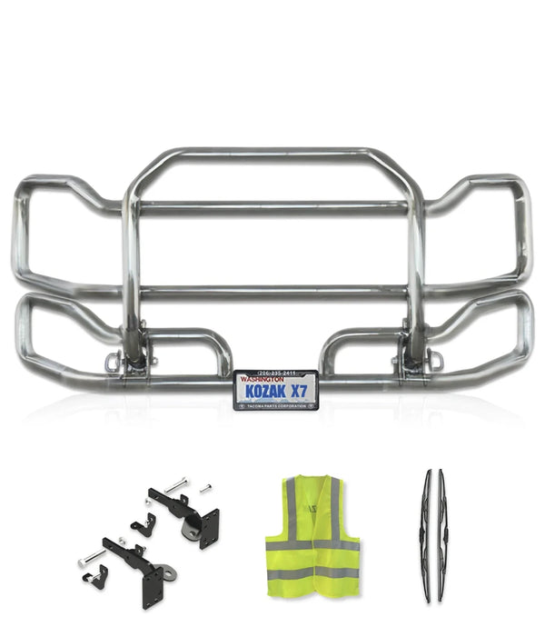 Front Grille Bumper Guard Large Chrome 2013-2021 Peterbilt 579