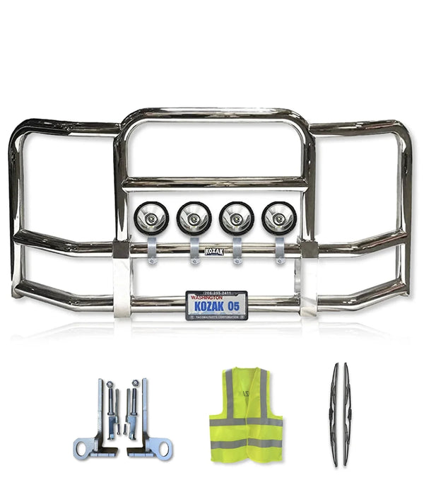 Full Front Grille Bumper Guard 2022+ Peterbilt 579 No Fog