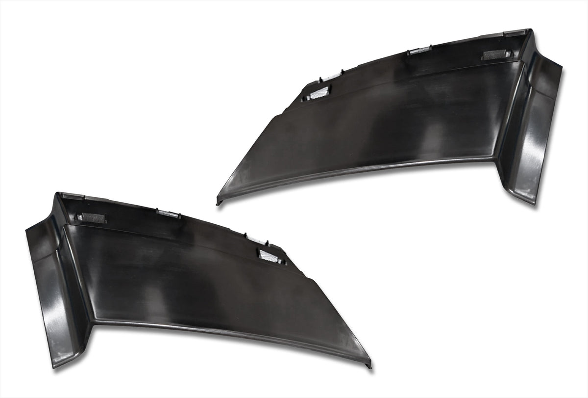 Front Bumper Plastic Tow Covers PRM Set  2025 2026 Volvo VNL New