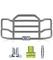 Grille Guard Large Chrome with Lights 2013-2021 Peterbilt 579