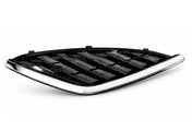 Side Hood Grille Vent Black with Chrome Stripe Passenger 2025+ Volvo VN VNL New
