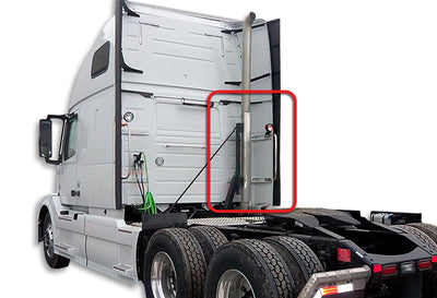 Lower Behind Cab Fairing With Extension and Brackets Passenger 2004-2017 Volvo VNL