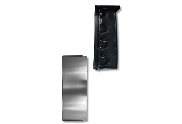 Cabin Sleeper Fairing Extenders Upper Plastic & Lower Aluminum Passenger 2022+ Peterbilt 579