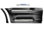 Front Step Side Panel w/Bracket, Upper & Lower Metal Steps, Extension Driver 2022+ Peterbilt 579