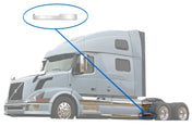 Stripe Chrome Trim for Rear Step Fairing Panel 37" (95 cm) Driver Side (14L) 2004-2017 Volvo VNL