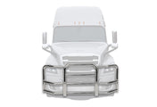Full Front Grille Guard 90" x 36" Chrome 2018+ Freightliner Cascadia 126 116
