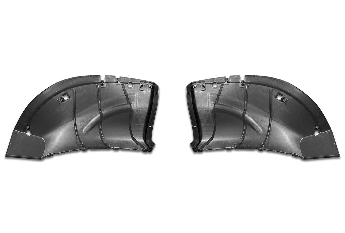 Bumper Extension Center & Extensions w/Air Dam Bumper Covers Full Set 2022+ Peterbilt 579