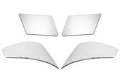 Bumper Corners w/ Fog Holes w/Chrome Trims & Brackets Set 2016-2017 Volvo VNL