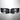Bumper Corners No Fog Holes Plastic Set 2004-2015 Volvo VNL