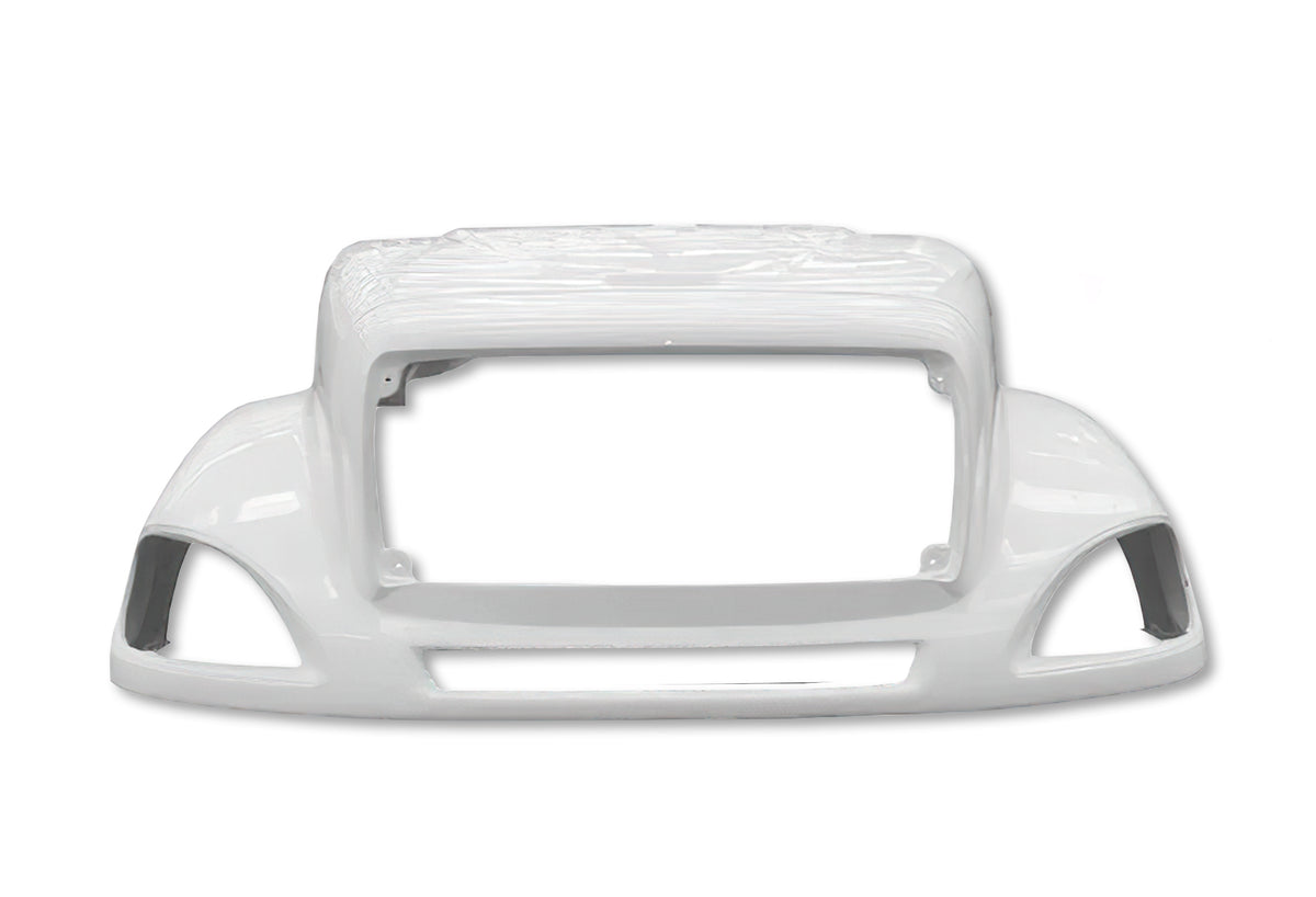 Fiberglass Hood with Hinges Cross Bar 2001-2009 Freightliner Columbia