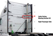 Middle Wind Cab Fairing Support Bracket L3 Passenger 2004-2017 Volvo VNL